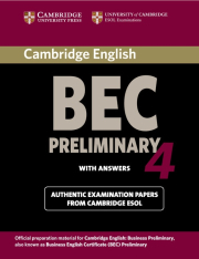Cambridge BEC Preliminary 4 Student´s Book with Answers
