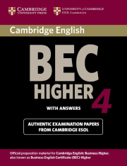 Cambridge BEC 4 Higher Student´s Book with Answers