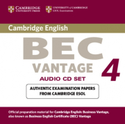 Cambridge BEC Vantage 4 Audio CDs (2)