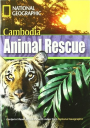 FOOTPRINT READING LIBRARY: LEVEL 1300: CAMBODIA ANIMAL RESCUE with M/ROM (BRE)
