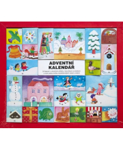 Adventní kalendář - 24 leporel s vánočními příběhy