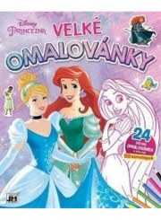 Princezny - Velké omalovánky