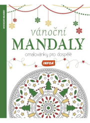 Vánoční mandaly - Omalovánky pro dospělé