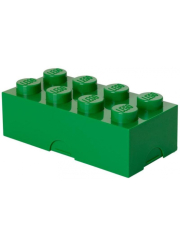 Svačinový box LEGO - tmavě zelený