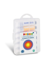Temperové barvy PRIMO, sada 6 x 18ml v plastovém pouzdru