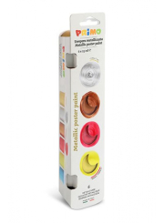 PRIMO temperové barvy METALLIC 6 x 25 ml