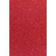 Třpytivý papír, 200 g, A4 - červená