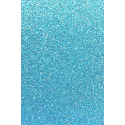 Třpytivý papír, 200 g, A4 - světle modrá
