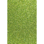 Třpytivý papír, 200 g, A4 - světle zelená