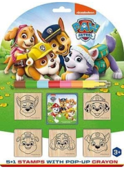 Tlapková patrola - Razítka 5+1 s voskovou