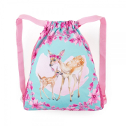 Bagmaster SÁČEK LUMI 23 A školní na přezůvky / tělocvik - srnka a koloušek