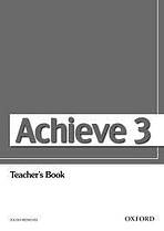 Achieve 3 Teacher´s Book