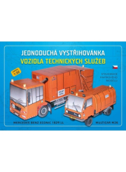 Vozidla technických služeb - Stavebnice papírového modelu