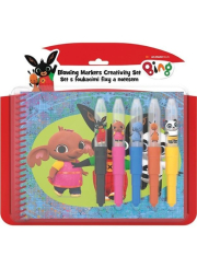 Bing - Set s foukacími fixy a notesem