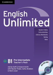 English Unlimited Pre-Intermediate Teacher´s Pack (Teacher´s Book with DVD-ROM)