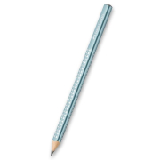 Grafitová tužka Faber-Castell Sparkle Jumbo perleťové odstíny, výběr barev tyrkysová