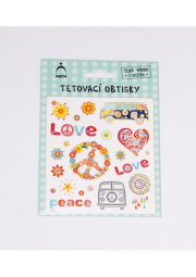 Samolepky tetování Hipíci 01 / 2581