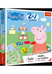 Hra: Prasátko Peppa 2v1 / Člověče, nezlob se a Hadi a žebříky