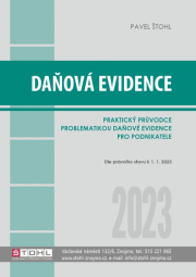 Daňová evidence 2023 - praktický průvodce - výprodej
