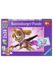 Puzzle Tlapková Patrola/2x24 dílků