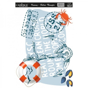 Transferový obrázek na textil - Kotva