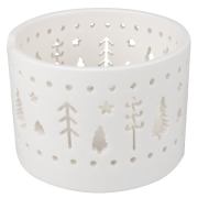 Svícen porcelánový les 7,5 cm