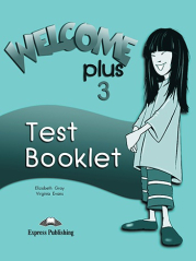 Welcome Plus 3 - Test Booklet