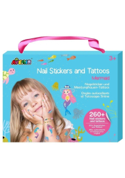 Avenir Nálepky na nehty a tetování - Mořská panna