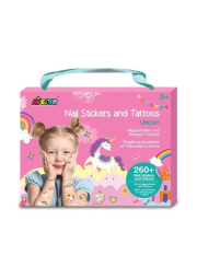 Avenir Nálepky na nehty a tetování - Jednorožec