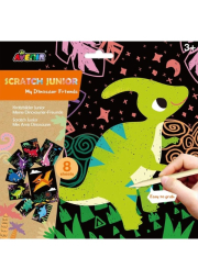 Avenir Škrabací obrázky 8 ks - Dinosauři