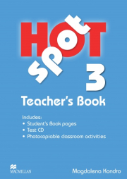 Hot Spot 3 Teacher´s Book + Test CD Pack