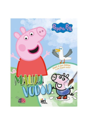 Prasátko Peppa - Maluj vodou A4