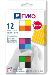 FIMO Soft sada 12 barev x 25 g - basic