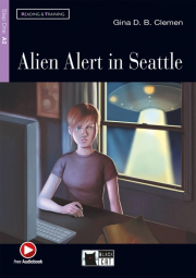Black Cat ALIEN ALERT IN SEATTLE Book + CD ( Reading & Training Level 1)