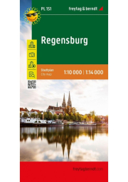 Regensburg 1:14 000 / plán města