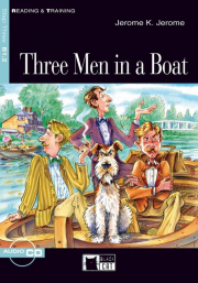 Black Cat THREE MEN IN A BOAT + CD ( Reading & Training Level 3) 