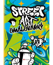 Street art omalovánky 