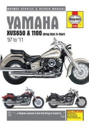 Yamaha XVS650 a 1100 Drag Star/V-Star (97 - 11) Haynes Repair Manual