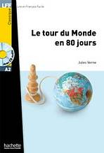 LFF A2 LE TOUR DU MONDE EN 80 JOURS + CD AUDIO