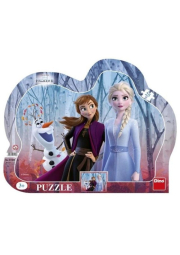 Puzzle deskové Ledové království II 25 dílků