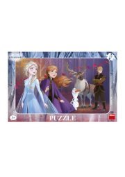 Puzzle deskové Ledové království II 15 dílků