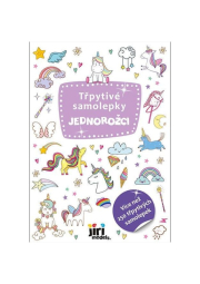 Jednorožci - Třpytivé samolepky