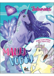 Jednorožci - Maluj vodou A4