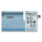 Síťovaná plastová obálka Foldermate Pop Gear DL, výběr barev modrá