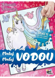 Jednorožci - Maluj vodou