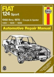 Fiat 124 Sport Coupe a Spider (1968-1978) Haynes Repair Manual (USA)