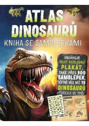 Atlas dinosaurů - Kniha se samolepkami