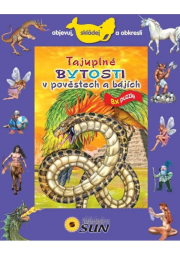 Tajuplné bytosti v pověstech a bájích - 8x puzzle, objevuj, skládej a obkresli