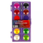 Artmagico akvarelové barvy 12 ks a štětec