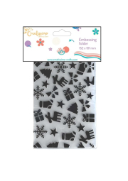 Creatissimo - Embossovací kapsa Vánoce 105 x 148 mm